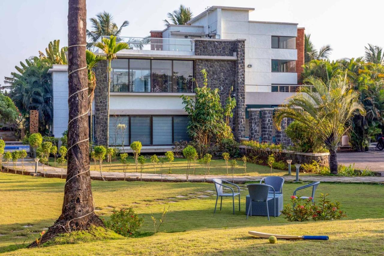 Our Beloved Summer: Stayvista Villa with Pool, Tennis, and Jacuzzi Alibag Exterior photo